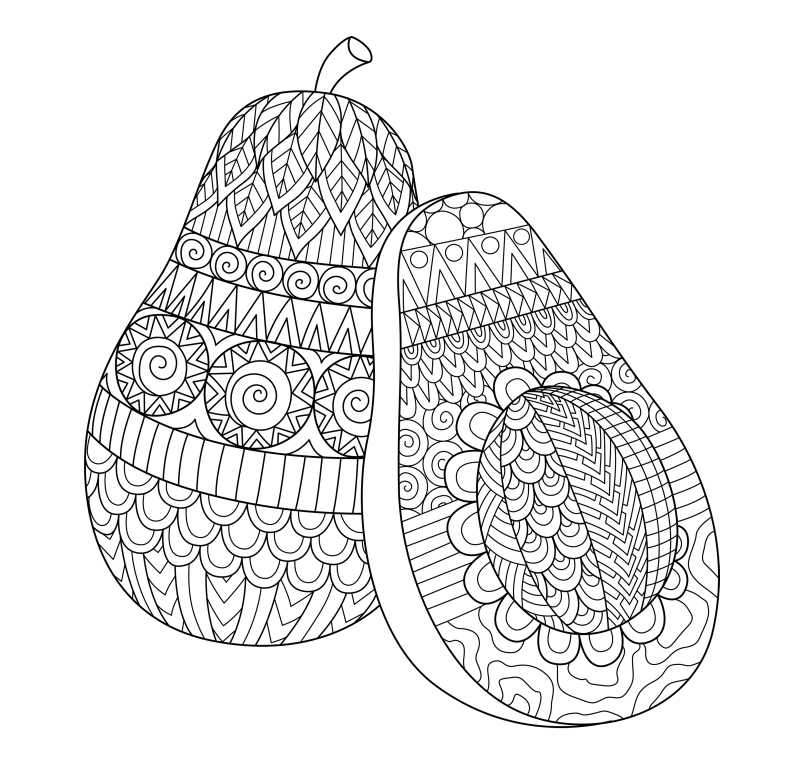 蔬菜水果-牛油果