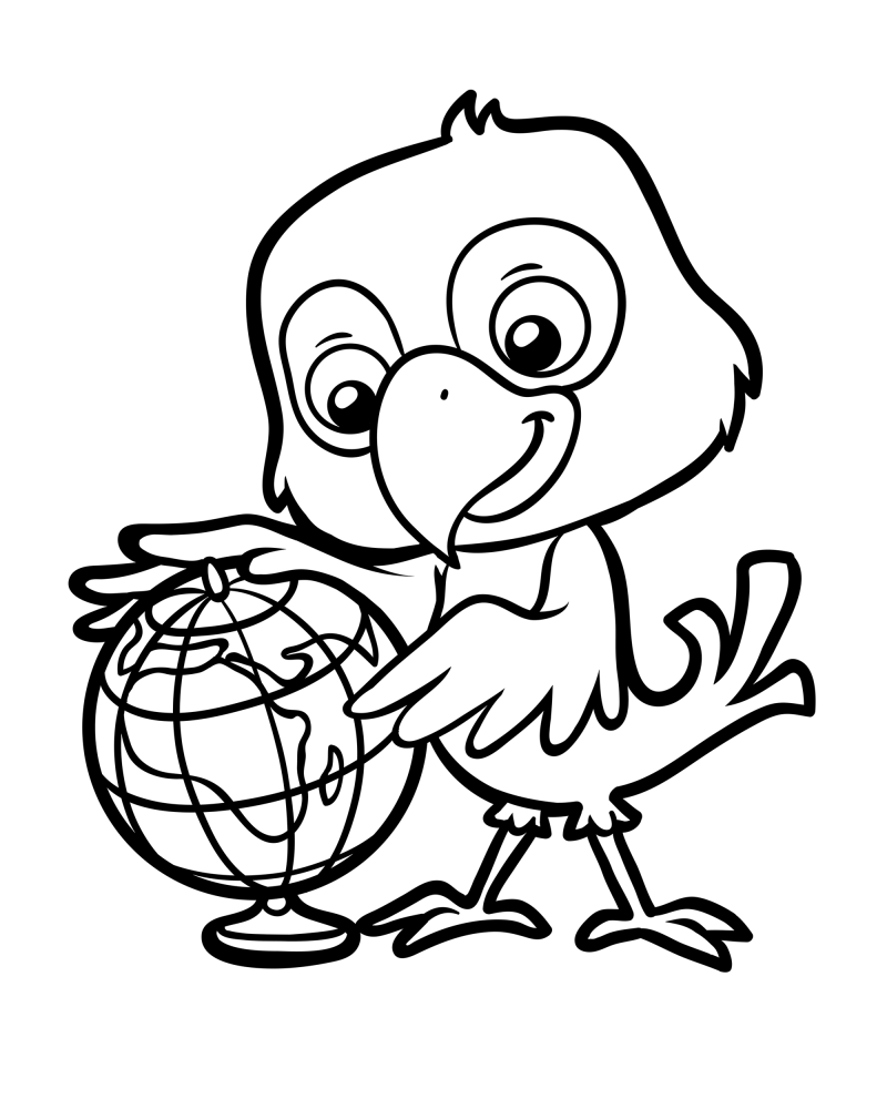 可爱的小动物-小鸟